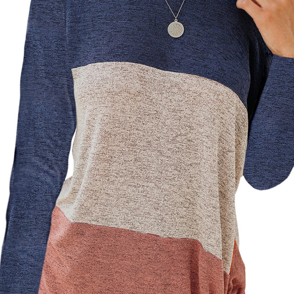 euro contrast color t-shirt - Picture 2 of 3
